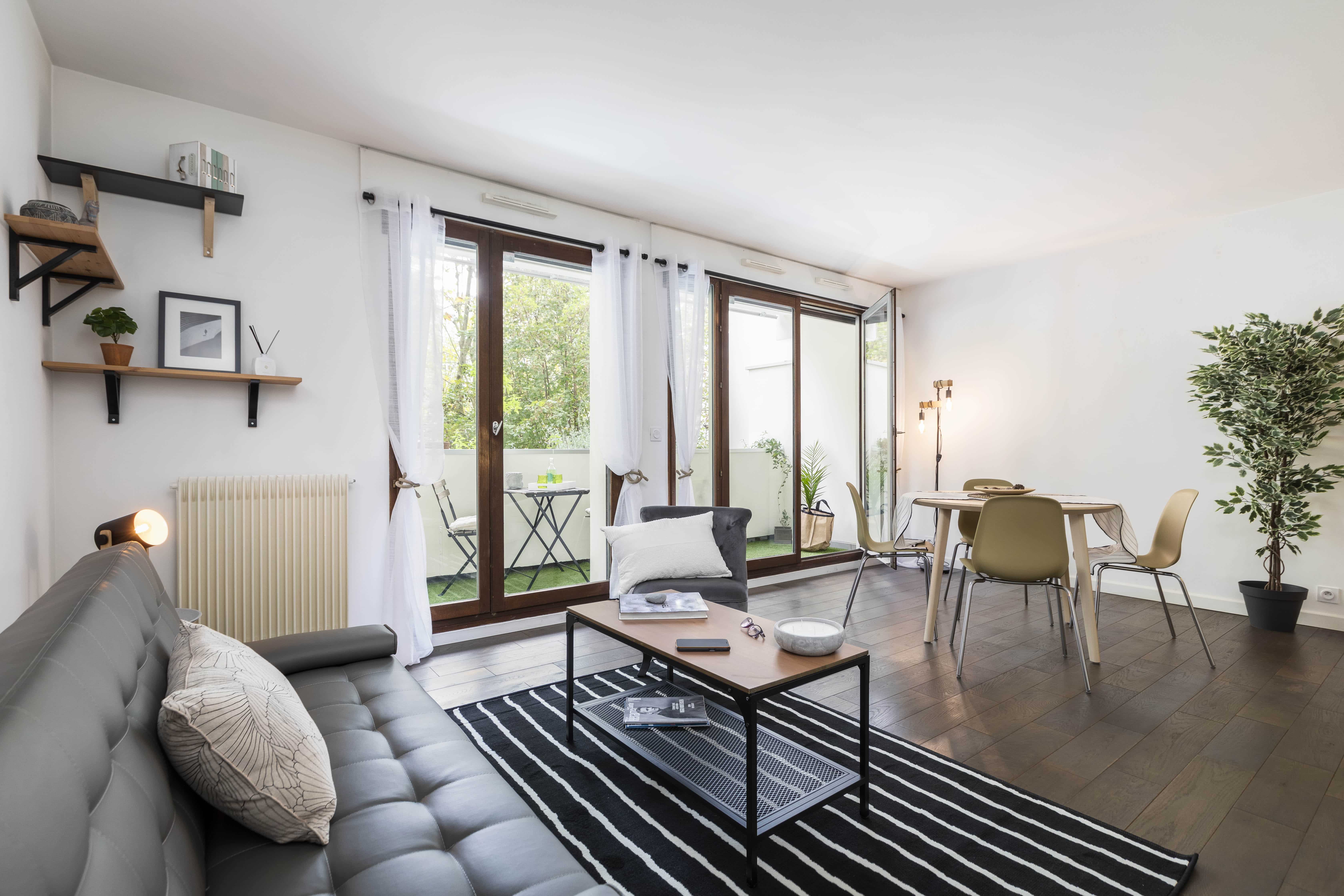 Appartement vendu en 48h après home-staging à Puteaux