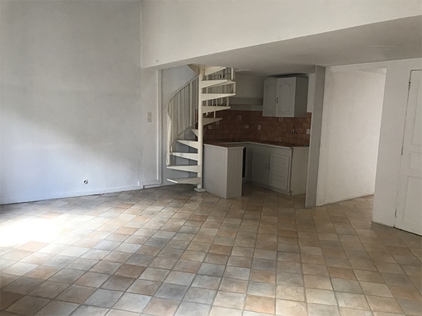 Avant prestation de home-staging à Aix-en-Provence